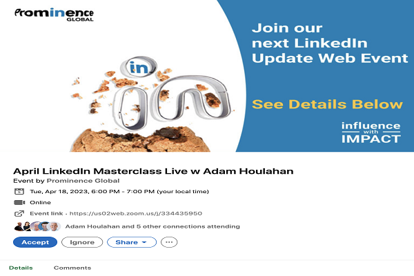 How To Set Up Your Linkedin Event In 5 Easy Steps Image 2