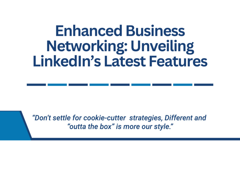 Enhanced Business Networking: Unveiling LinkedIn’s Latest Features